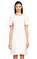 Alberta Ferretti Beyaz Elbise #2