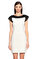 Emilio Pucci İşleme Detaylı Siyah-Beyaz Elbise #2