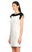 Emilio Pucci İşleme Detaylı Siyah-Beyaz Elbise #3