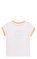 Little Marc Jacobs Kız Çocuk  Baskı Desen Beyaz T-Shirt #2