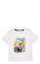 Little Marc Jacobs Erkek Çocuk  Baskı Desen Beyaz T-Shirt #1