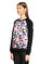 Manoush Çiçek Desenli Siyah Sweatshirt #4