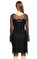 Alberta Ferretti Dantel Detaylı Siyah Elbise #4