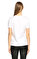 Roberto Cavalli İşleme Detaylı Beyaz T-Shirt #5