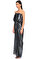 Lanvin Parıltılı Straplez Uzun Renkli Elbise #2