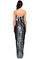 Lanvin Parıltılı Straplez Uzun Renkli Elbise #3