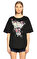 Roberto Cavalli Baskı Desen Siyah T-Shirt #3