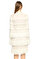 Alexander McQueen Dantel Detaylı Krem Rengi Elbise #4
