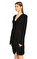 Jean Paul Gaultier Degaje Yaka Siyah Elbise #4