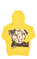 Happiness Kız Çocuk  Kapüşonlu Baskı Desen Sarı Sweatshirt #2