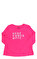 Juicy Couture  Kız Çocuk  Baskı Desen Uzun Kollu Pembe T-Shirt #1