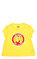 Juicy Couture Kız Çocuk  Baskı Desen Sarı T-Shirt #1