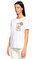 Sandro İşleme Detaylı Beyaz T-Shirt #4