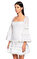 Alexis İşleme Detaylı Beyaz Mini Elbise #3