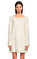Juicy Couture Dantel Detaylı Beyaz Elbise #2