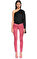 Juicy Couture Yılan Desenli Pembe Pantolon #2