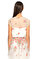 BCBG MAX AZRIA Çiçek Desenli Beyaz-Pembe Bluz #4