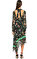 BCBG MAX AZRIA Çiçek Desenli Elbise #3