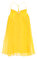 Chloé Kız Çocuk  Askılı Sarı Elbise #1