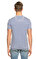 John Varvatos Usa Düz Desen Mavi T-Shirt #7