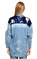 Front Street 8 Pul Payet İşlemeli Mavi Jean Ceket #5