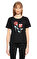 Silvian Heach Taş İşlemeli Siyah T-Shirt #3