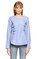 Silvian Heach Çizgili İşleme Detaylı Bluz #1