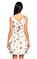 Karl Lagerfeld Karma Desen Pudra Rengi Elbise #4