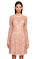 Elie Saab Taş İşleme Pudra -Pembe Elbise #2