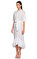 Aslı Filinta Yaka Detaylı Beyaz Elbise #2