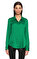 DKNY Saten Yeşil Gömlek #3
