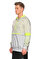 Les Benjamins Kapüşonlu Neon Gri-Sarı Sweatshirt #4