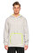 Les Benjamins Kapüşonlu Neon Gri-Sarı Sweatshirt #3