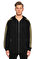 Les Benjamins Kapüşonlu Siyah-Haki Sweatshirt #1