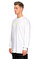 Les Benjamins Uzun Kollu Beyaz T-Shirt #4