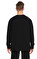 Les Benjamins Karma Desenli Siyah Sweatshirt #5