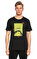 Les Benjamins Baskı Desen Siyah T-Shirt #1