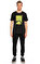 Les Benjamins Baskı Desen Siyah T-Shirt #2