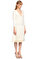 Alexander McQueen Kabartma Desenli Midi Elbise #2