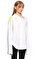 Les Benjamins Neon Baskılı Beyaz-Sarı Gömlek #4