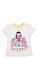 Little Marc Jacobs Baskı Desen Beyaz Kız Bebek T-Shirt #1