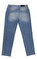 Pinko Yıldız İşlemeli Mavi Kız Çocuk Jean Pantolon #2