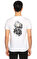 Philipp Plein Baskı Desenli Beyaz T-Shirt #5