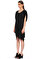 Juicy Couture Diz Üstü Siyah Elbise #2