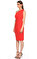 Michael Kors Collection Tek Kollu Kırmızı Elbise #2