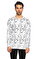 Guess Yırtık Desenli Beyaz Sweatshirt #1