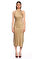 Ralph Lauren Blue Label Midi Bej Elbise #1