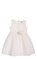 Lanvin Büzgü Desenli Beyaz Kız Çocuk Elbise #1
