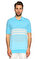 Salvatore Ferragamo Mavi-Beyaz Polo T-Shirt #1