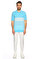 Salvatore Ferragamo Mavi-Beyaz Polo T-Shirt #2